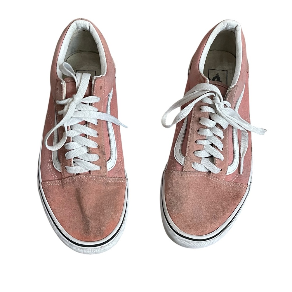 Vans off the wall Pink Suede Lowcut Sneakers | W 9 M7.5